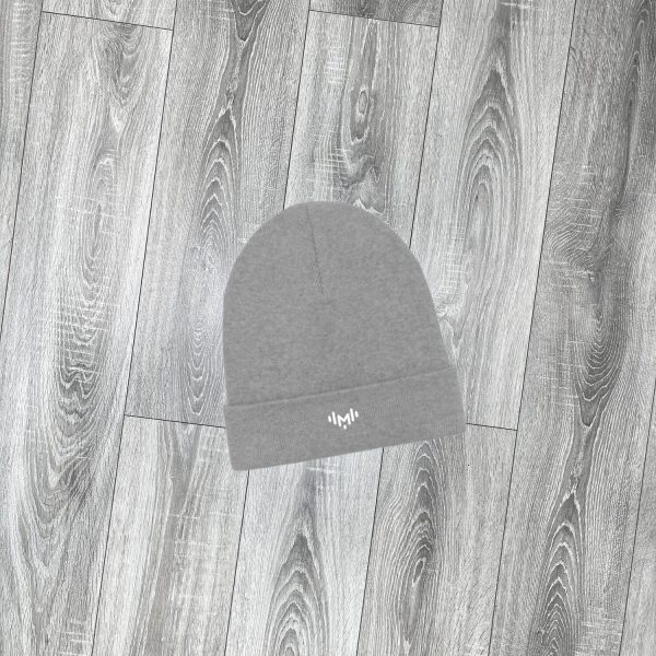 Mopo Label - Berretto STAU772 Rib Beanie - Heather-Grey-B