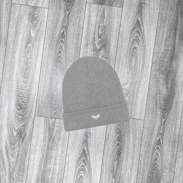 Mopo Label - Berretto STAU772 Rib Beanie - Heather-Grey-B