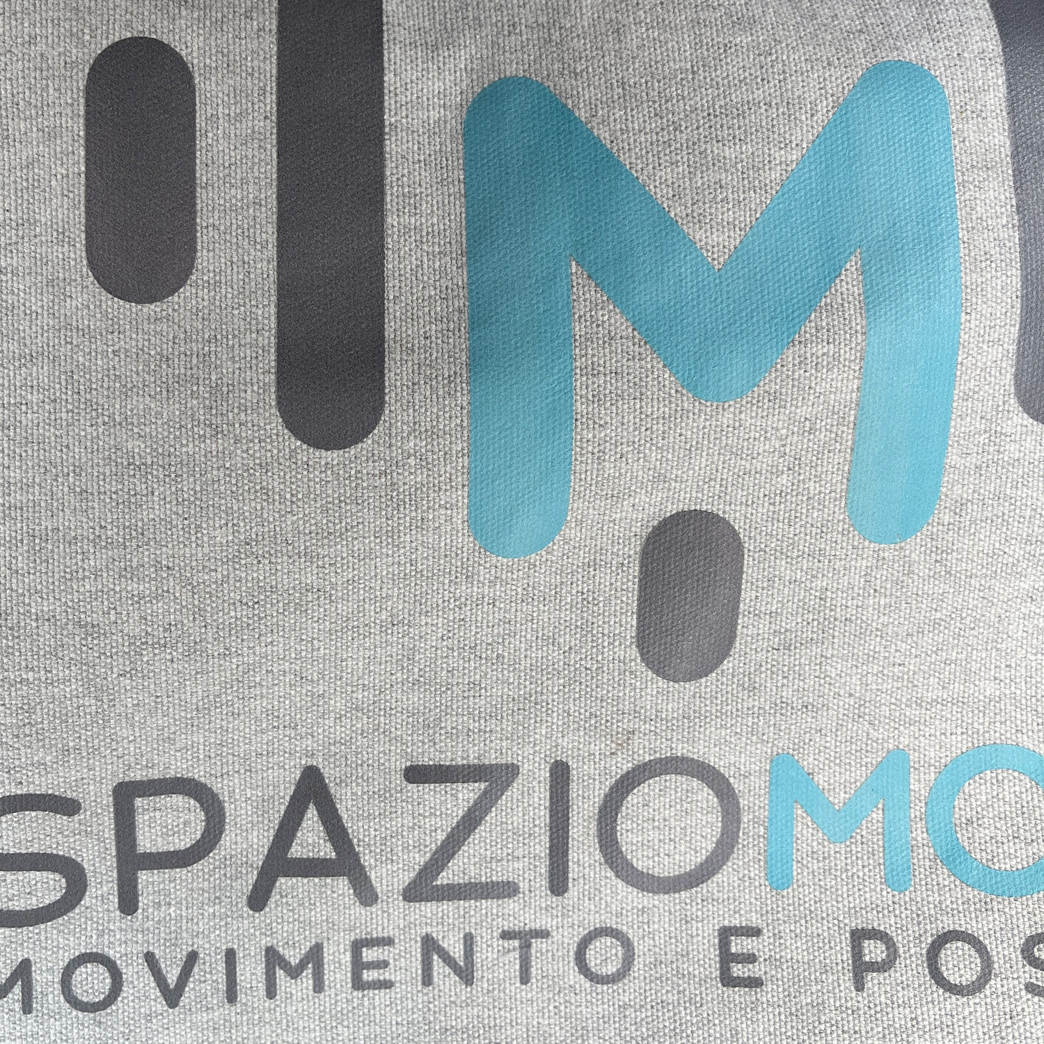 Mopo Label - Duffle Bag - Heather Grey - Dettaglio