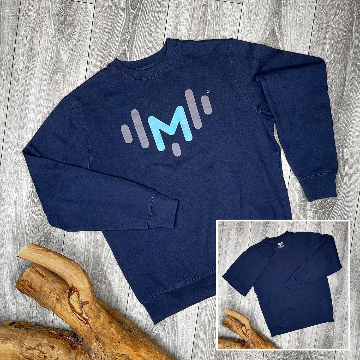 Mopo Label - Felpa STSU178 Changer 2.0 - Blue-Navy-FTC-RCB - Preview