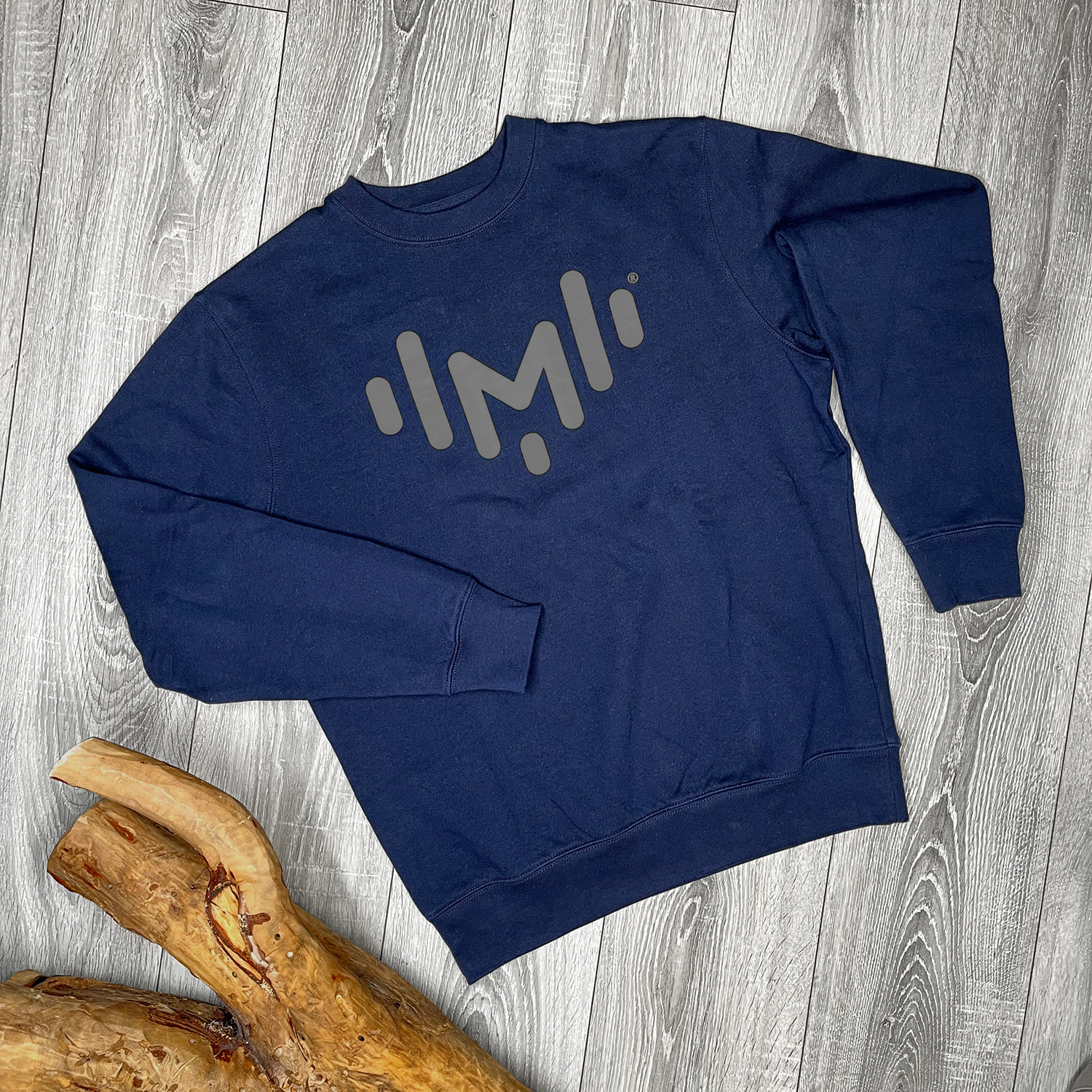 Mopo Label - Felpa STSU178 Changer 2.0 - Blue-Navy-FTG-RCB - Fronte FM