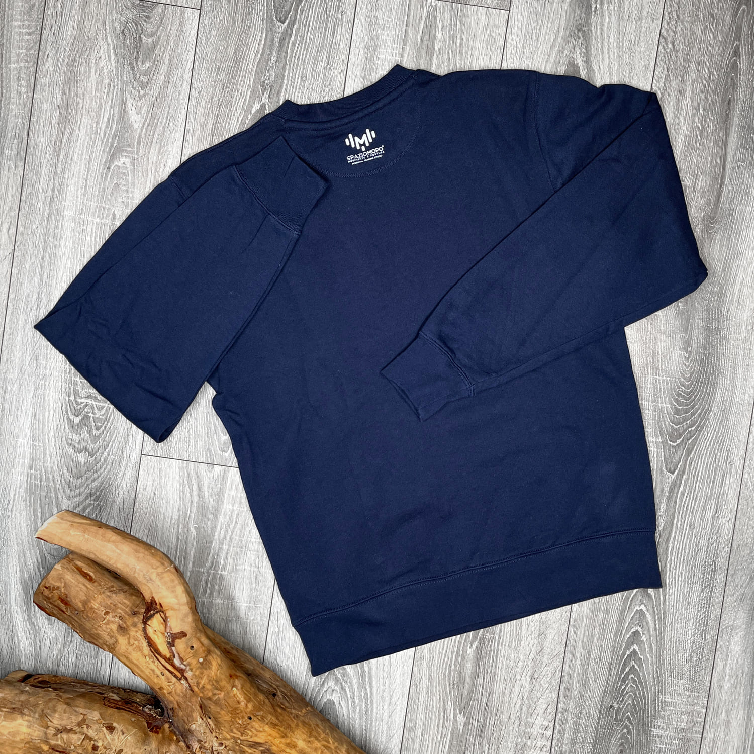 Mopo Label - Felpa STSU178 Changer 2.0 - Blue-Navy-FTG-RCB - Retro