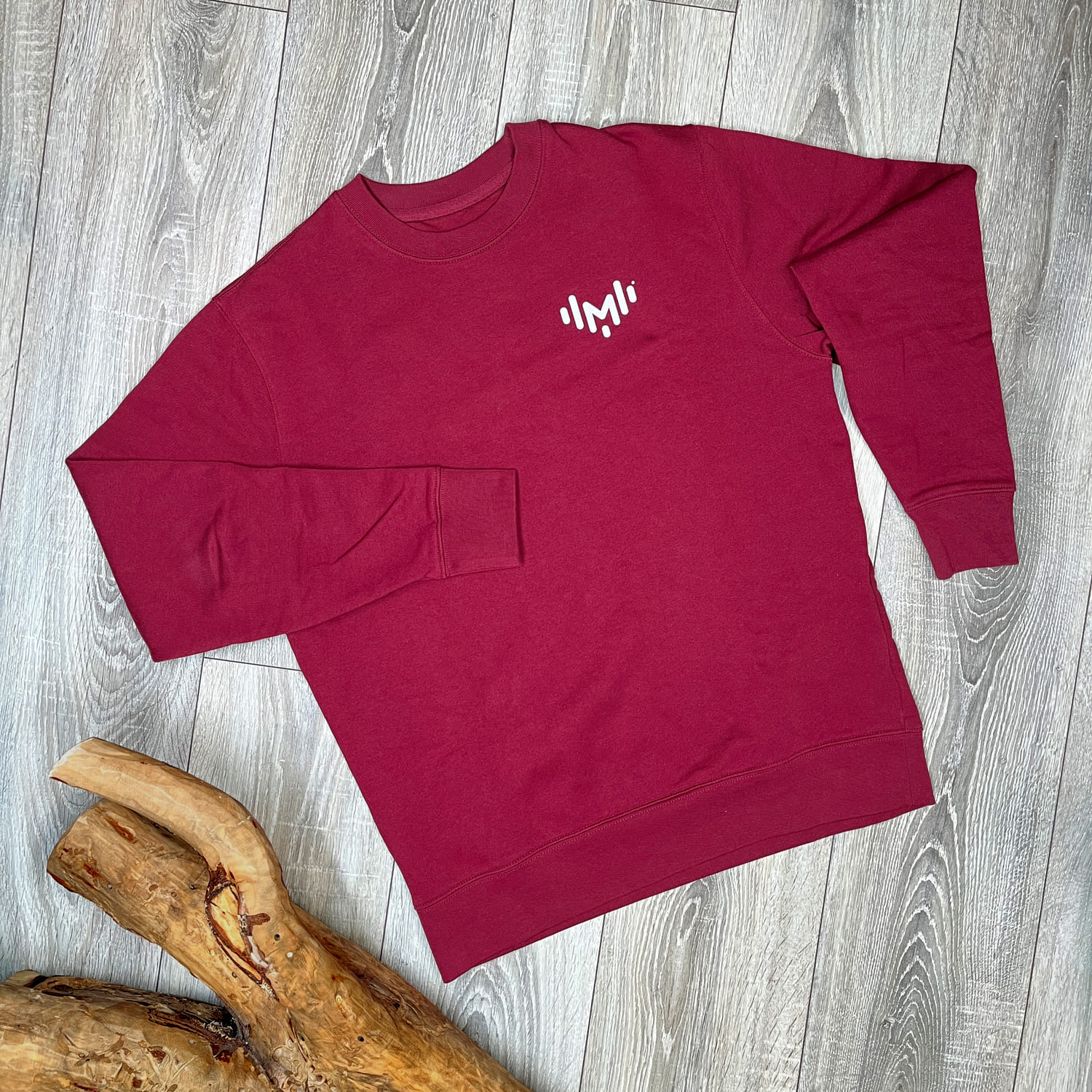 Mopo Label - Felpa STSU178 Changer 2.0 - Burgundy-FCB-RCB - Fronte