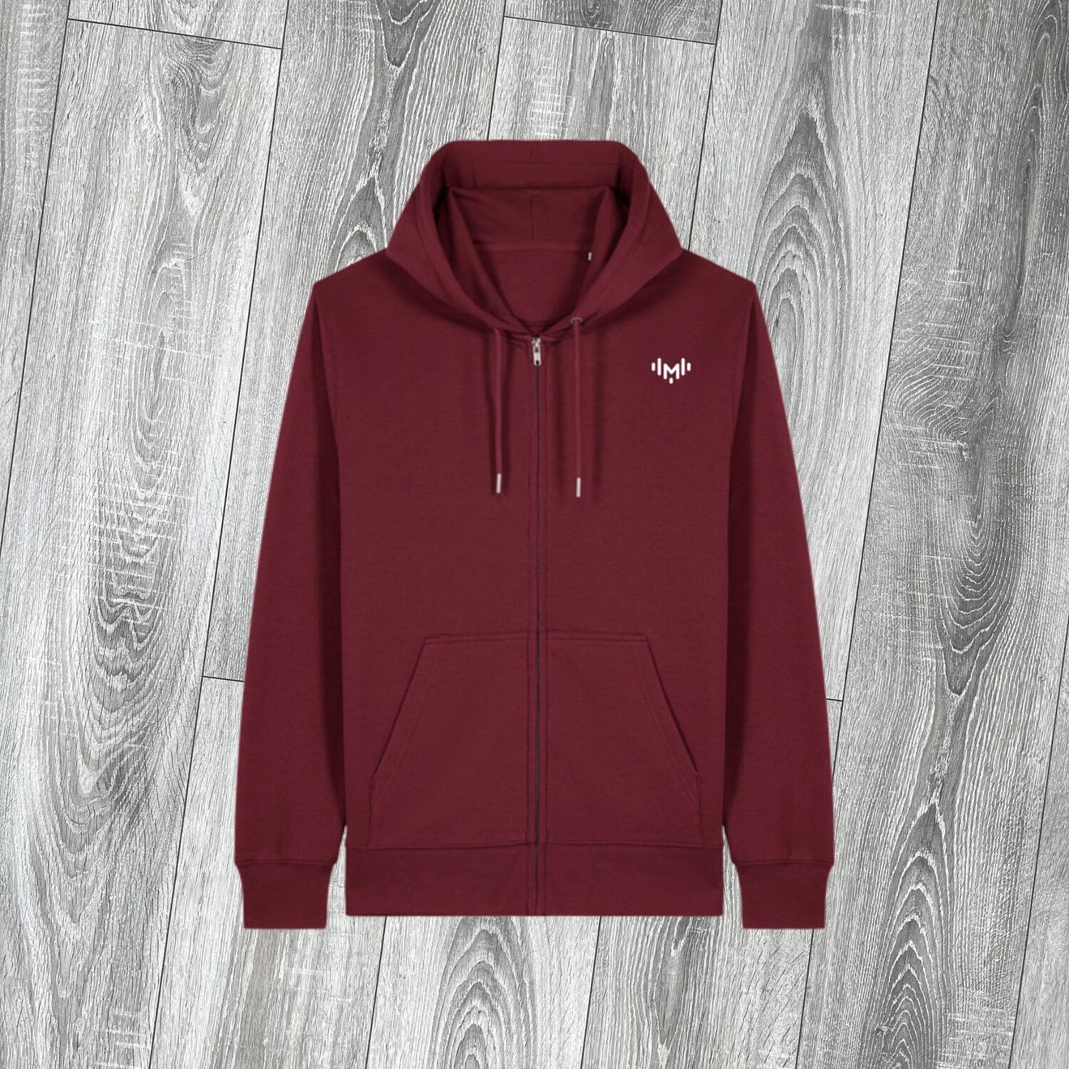 Mopo Label - Felpa STSU207 Connector 2.0 - Burgundy-FCB-RXX - Fronte GR