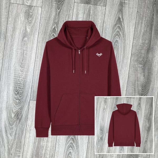 Mopo Label - Felpa STSU207 Connector 2.0 - Burgundy-FCB-RXX - Preview