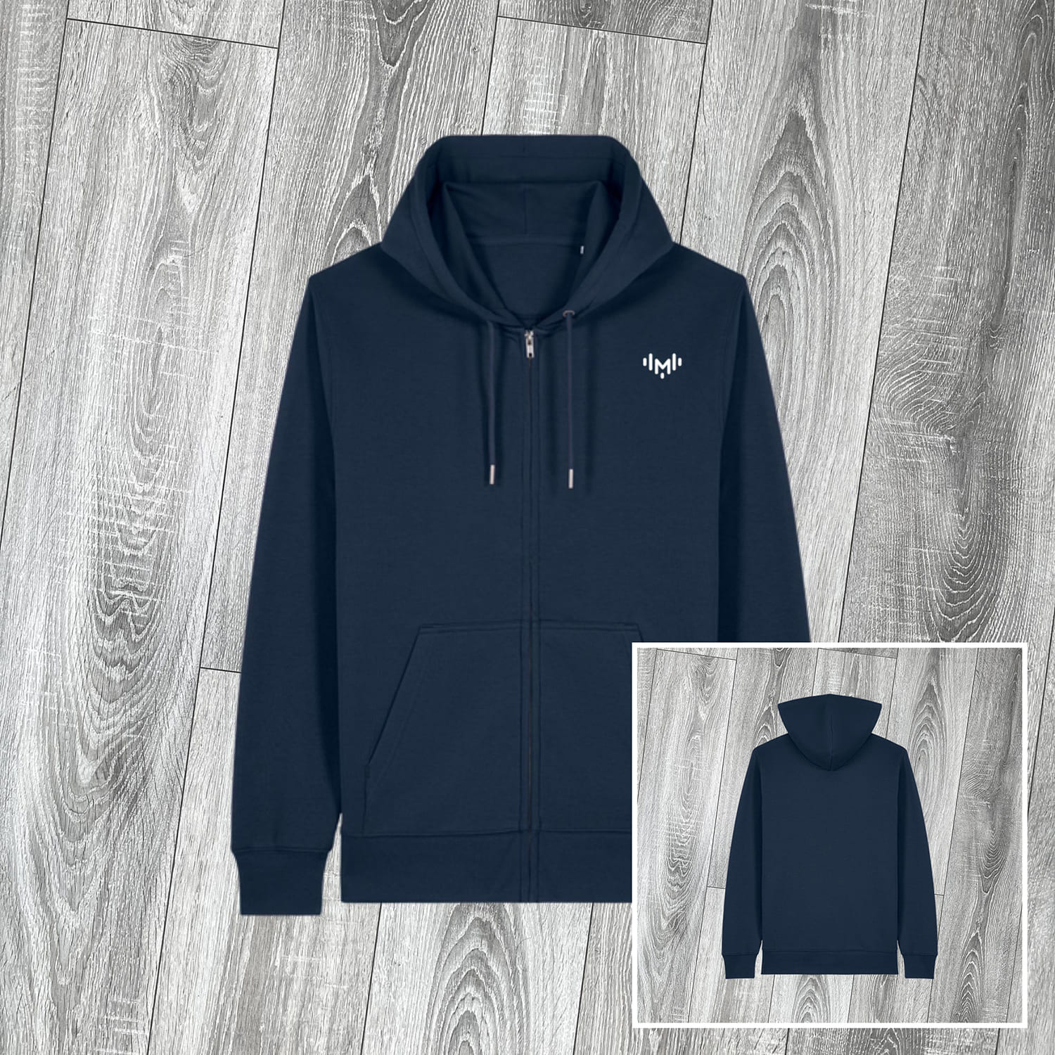 Mopo Label - Felpa STSU207 Connector 2.0 - FrenchNavy-FCB-RXX - Preview