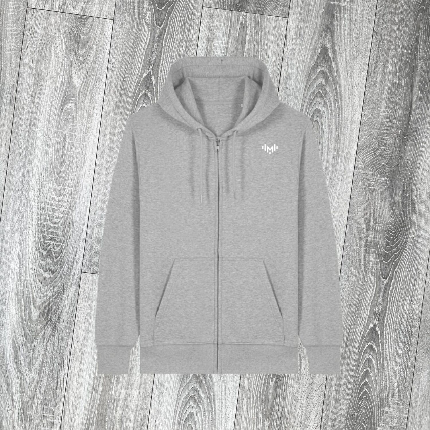 Mopo Label - Felpa STSU207 Connector 2.0 - HeatherGrey-FCB-RXX - Fronte GR