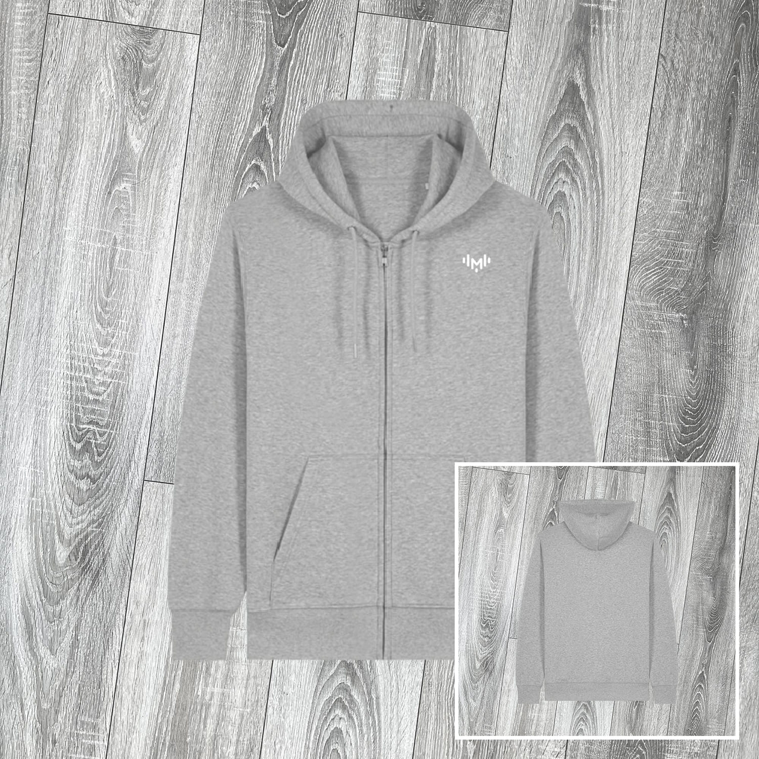 Mopo Label - Felpa STSU207 Connector 2.0 - HeatherGrey-FCB-RXX - Preview