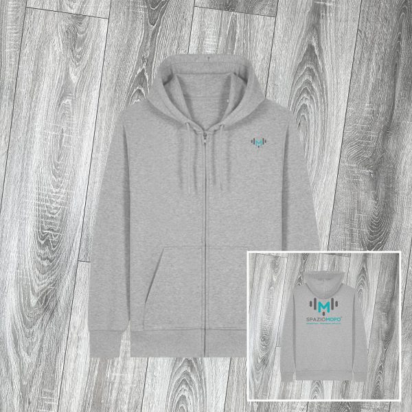 Mopo Label - Felpa STSU207 Connector 2.0 - HeatherGrey-FCC-RSC - Preview