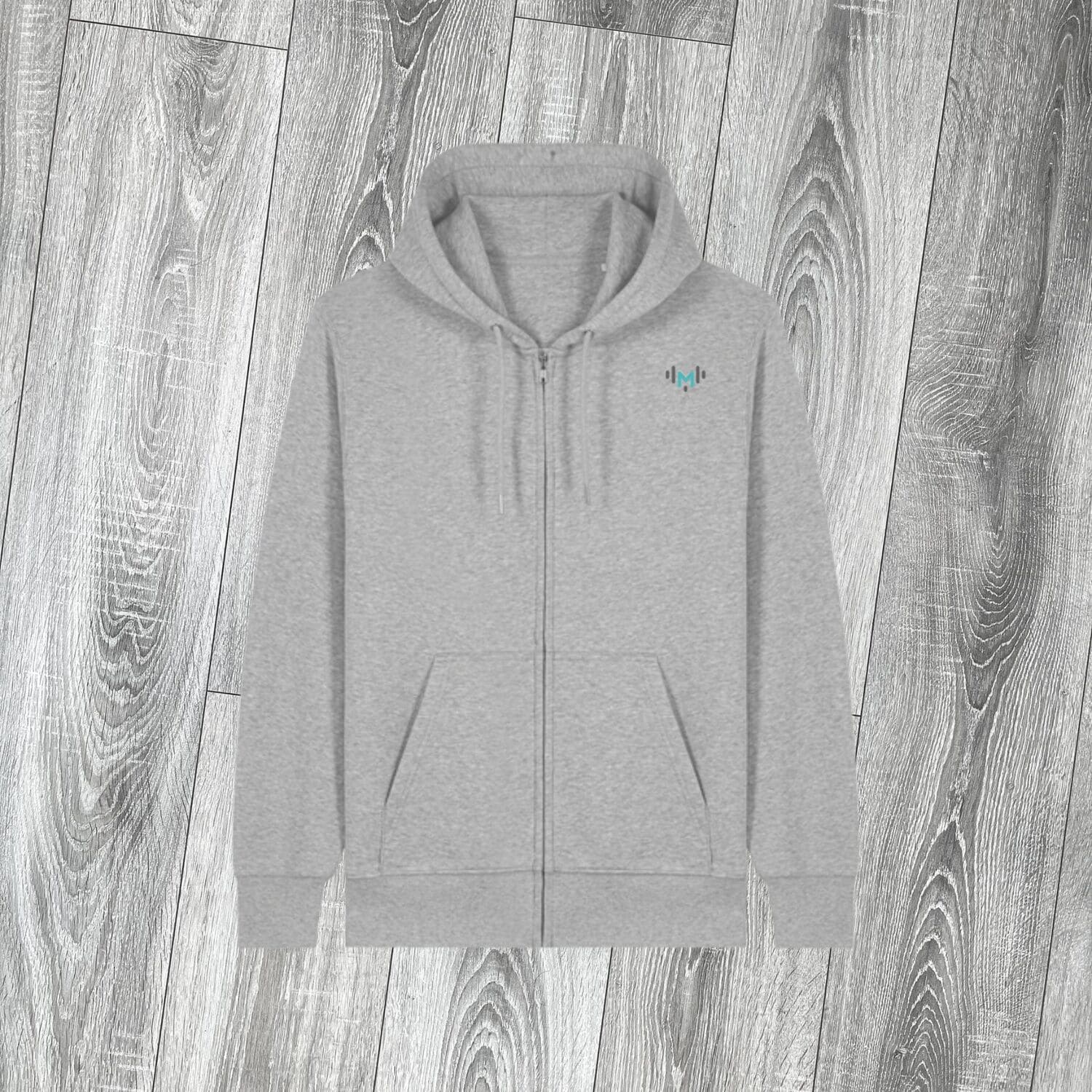 Mopo Label - Felpa STSU207 Connector 2.0 - HeatherGrey-FCC-RXX - Fronte GR