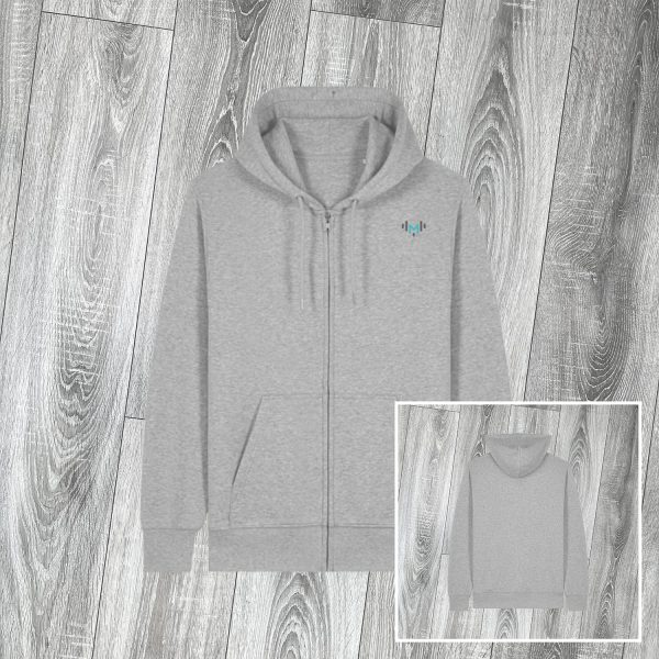 Mopo Label - Felpa STSU207 Connector 2.0 - HeatherGrey-FCC-RXX - Preview