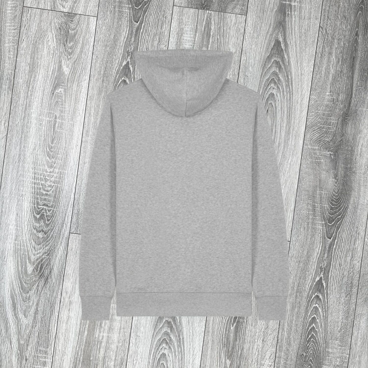 Mopo Label - Felpa STSU207 Connector 2.0 - HeatherGrey-FCC-RXX - Retro GR