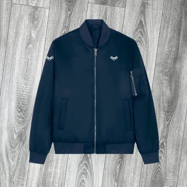 Mopo Label - Giacca STJU251 Bomber - Blue-Navy-FCB-RXX - Fronte GR