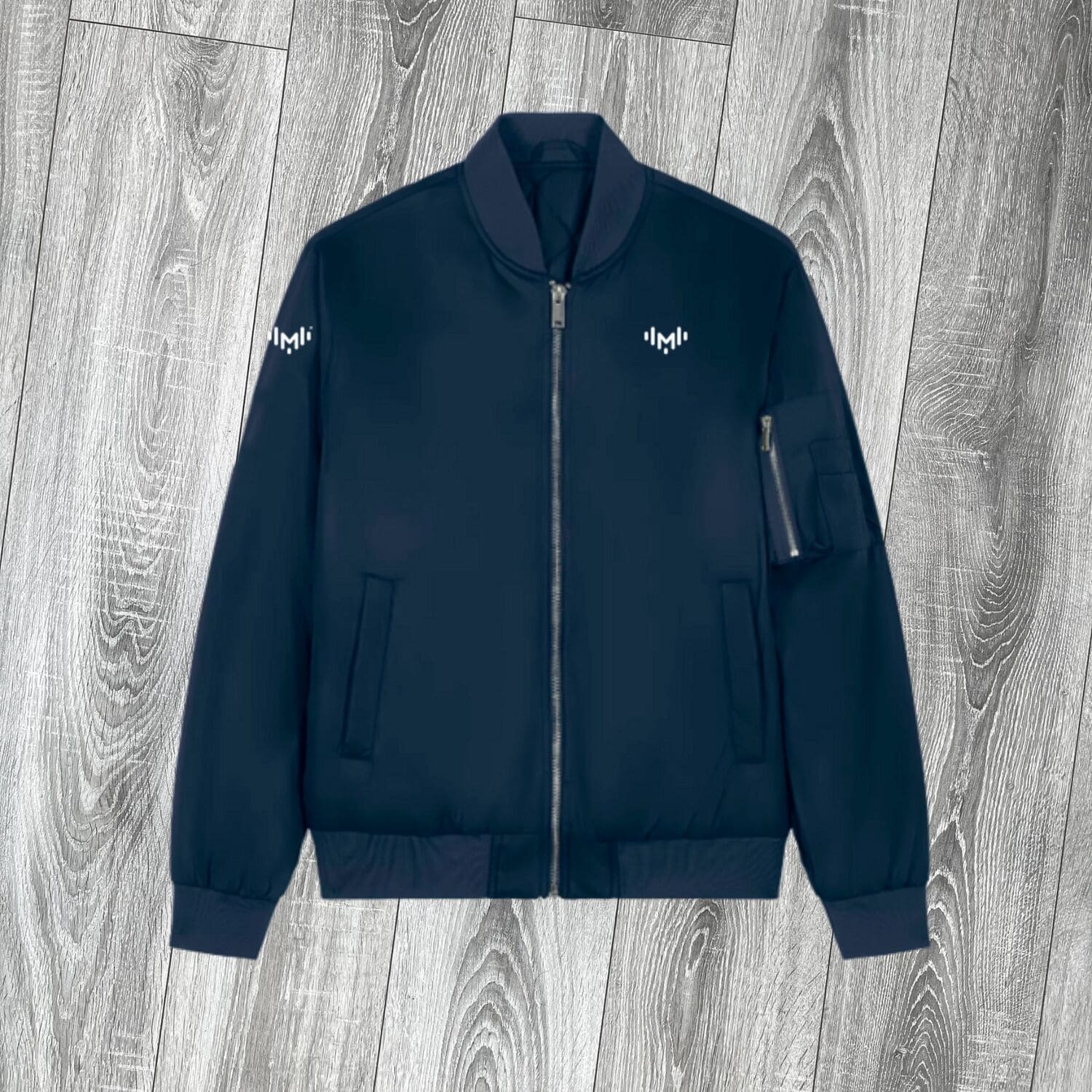 Mopo Label - Giacca STJU251 Bomber - Blue-Navy-FCB-RXX - Fronte GR