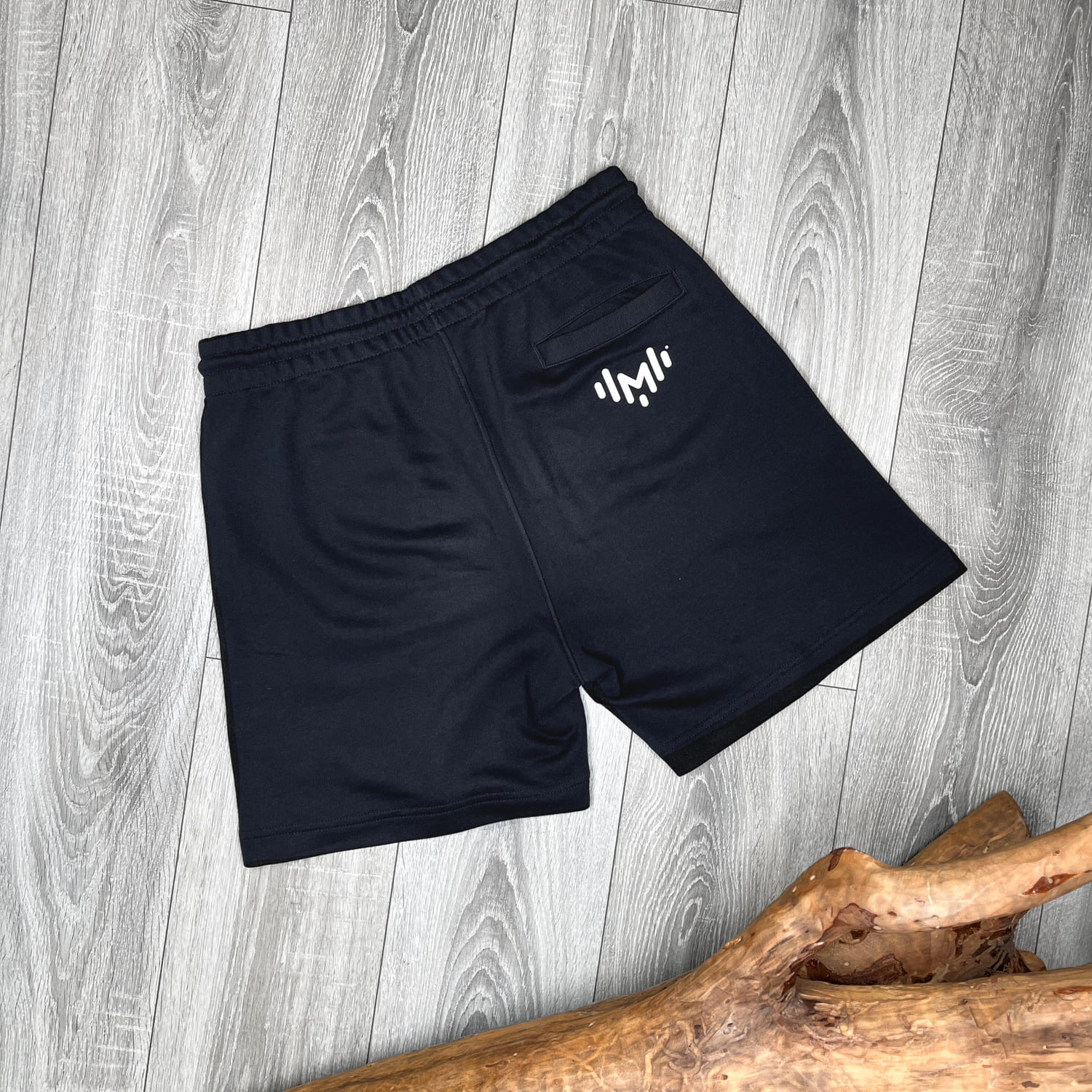 Mopo Label - Pantaloncini STBU186 Trainer 2.0 - Black-FLB-RTB - Retro