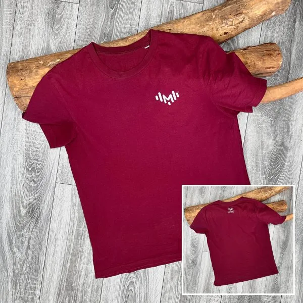 Mopo Label - T-Shirt STTU170 Crafter - Burgundy-FCB-RCB - Preview-3