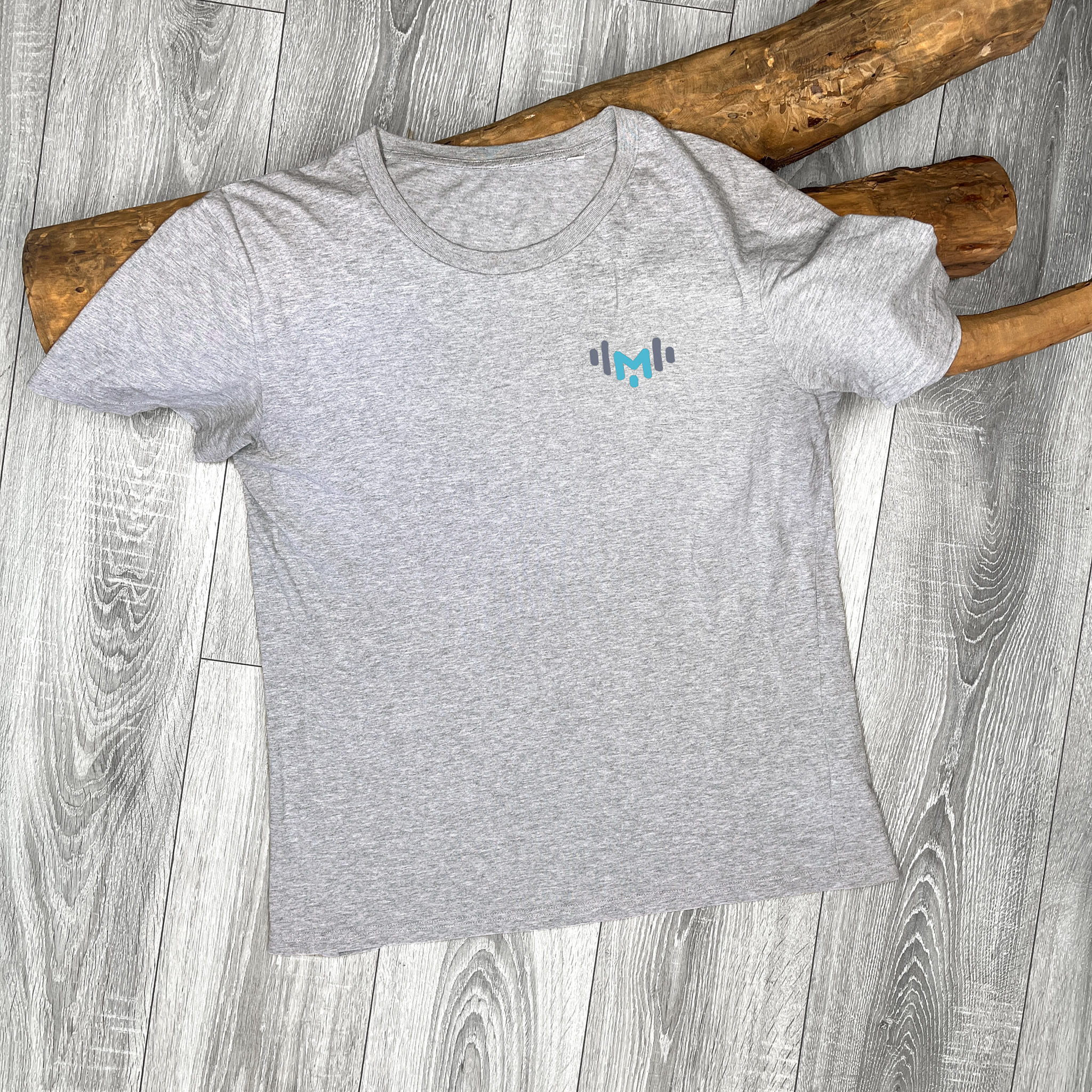 Mopo Label - T-Shirt STTU170 Crafter - Heather-Grey-FCC-RCB - Fronte